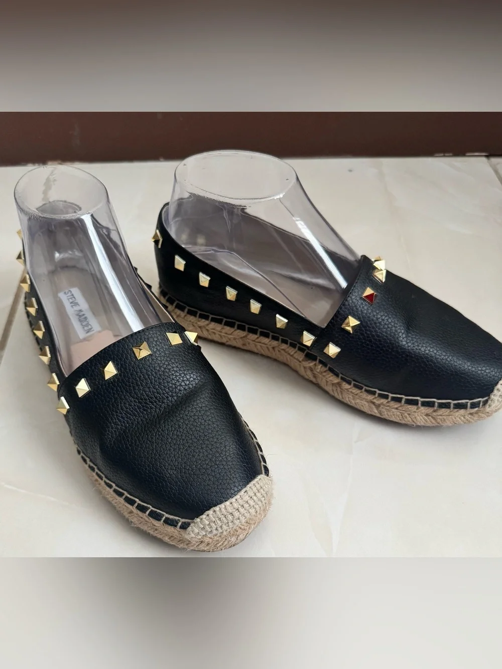 Steve Madden black leather